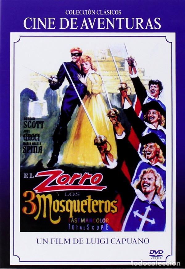 S&eacute;ries TV: El Zorro Y Los Tres Mosqueteros (Zorro E l Tre Moschettieri)