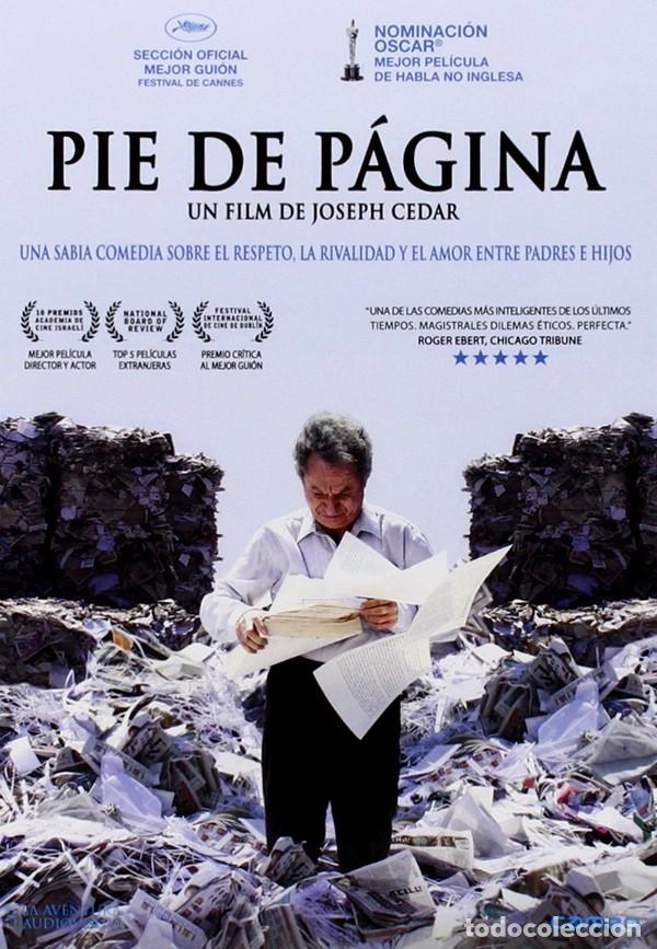 Serie di TV: Pie de p&aacute;gina (V.O.S) (Hearat Shulayim) (Footnote)