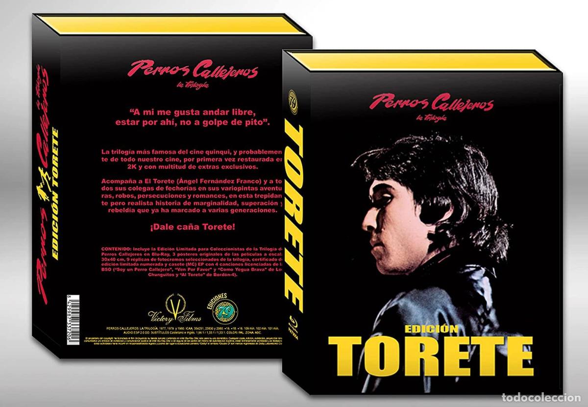 Series de TV: Trilogia Perros Callejeros (Cofre Limitado y Numerado 3BD+Cassette)