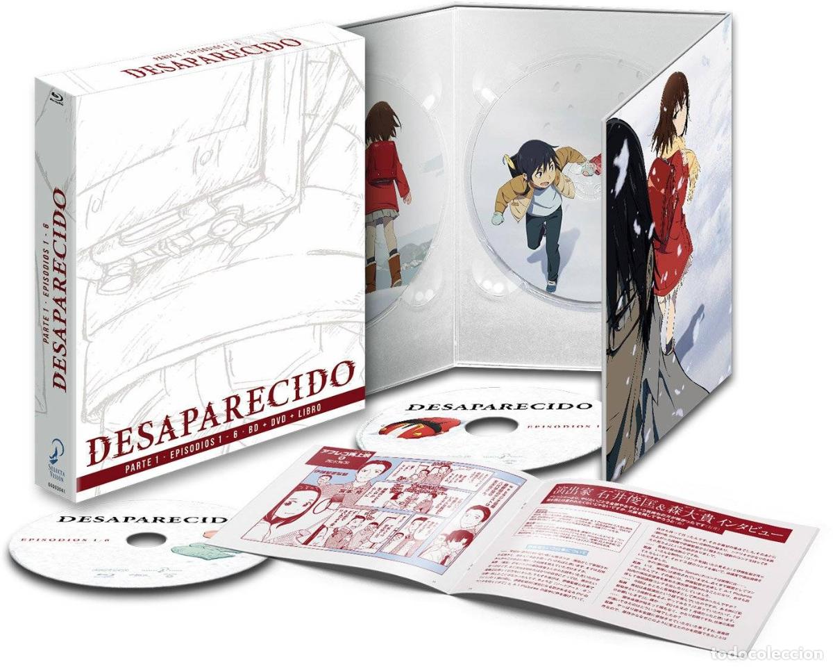 TV Series: Desaparecido Parte 1 (Blu-ray + DVD + Libro)