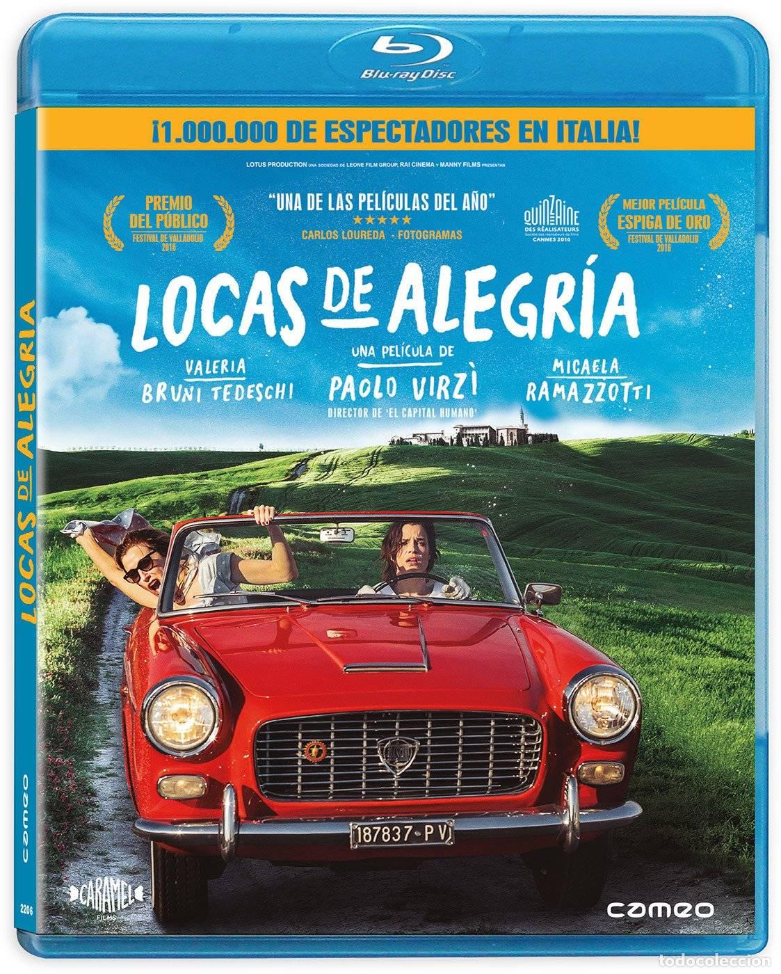 Series de TV: Locas de alegria (Blu-ray) (La pazza gioia)