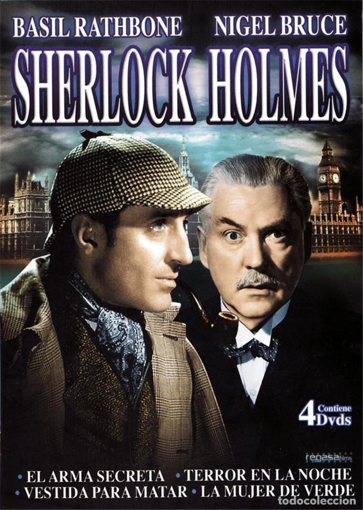 Series de TV: SHERLOCK HOLMES -PACK 4 DVDs - Foto 1