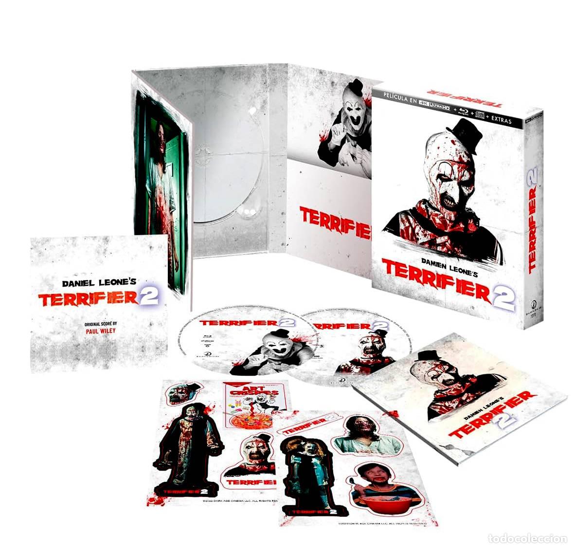 Series de TV: Terrifier 2 (4K Ultra HD + Blu-ray + CD + Extras) - Foto 1