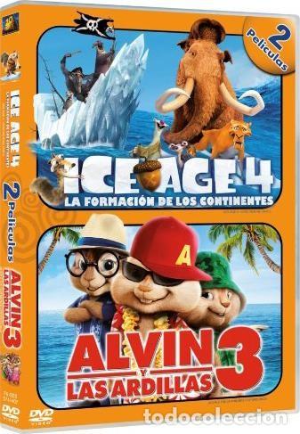 Series de TV: Pack Ice Age 4 / Alvin Y Las Ardillas 3