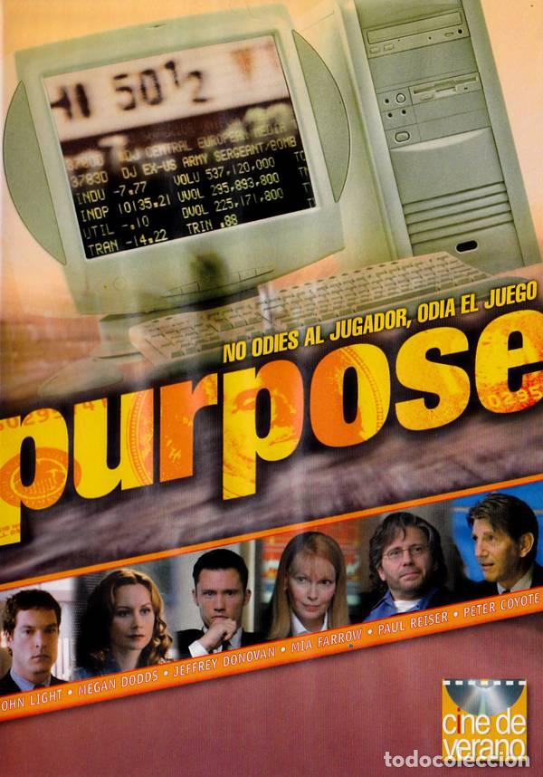 Series de TV: Purpose (M&aacute;ximo riesgo.com) - Foto 1