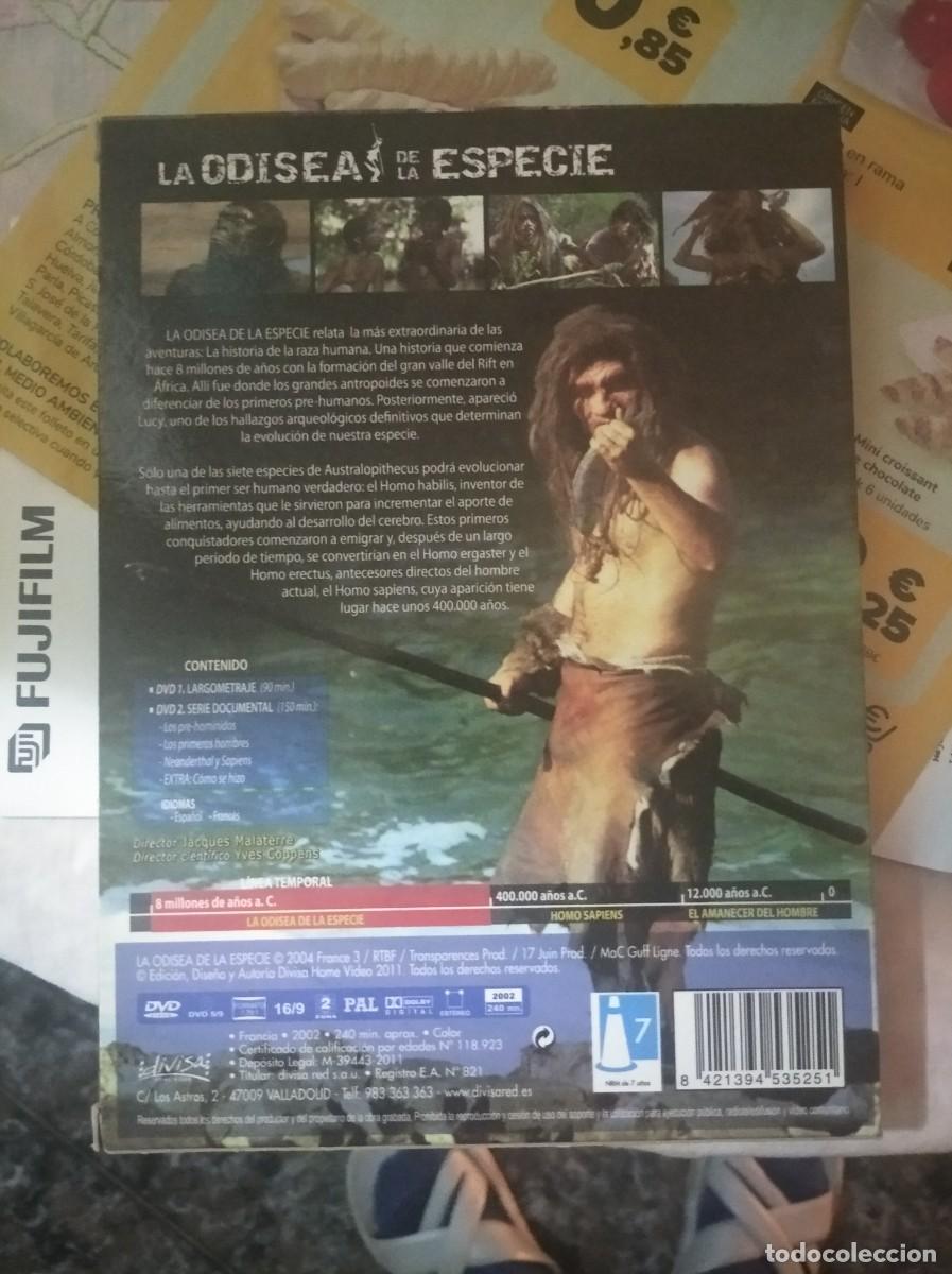 Series de TV: LA ODISEA DE LA ESPECIE - DVD - Foto 2