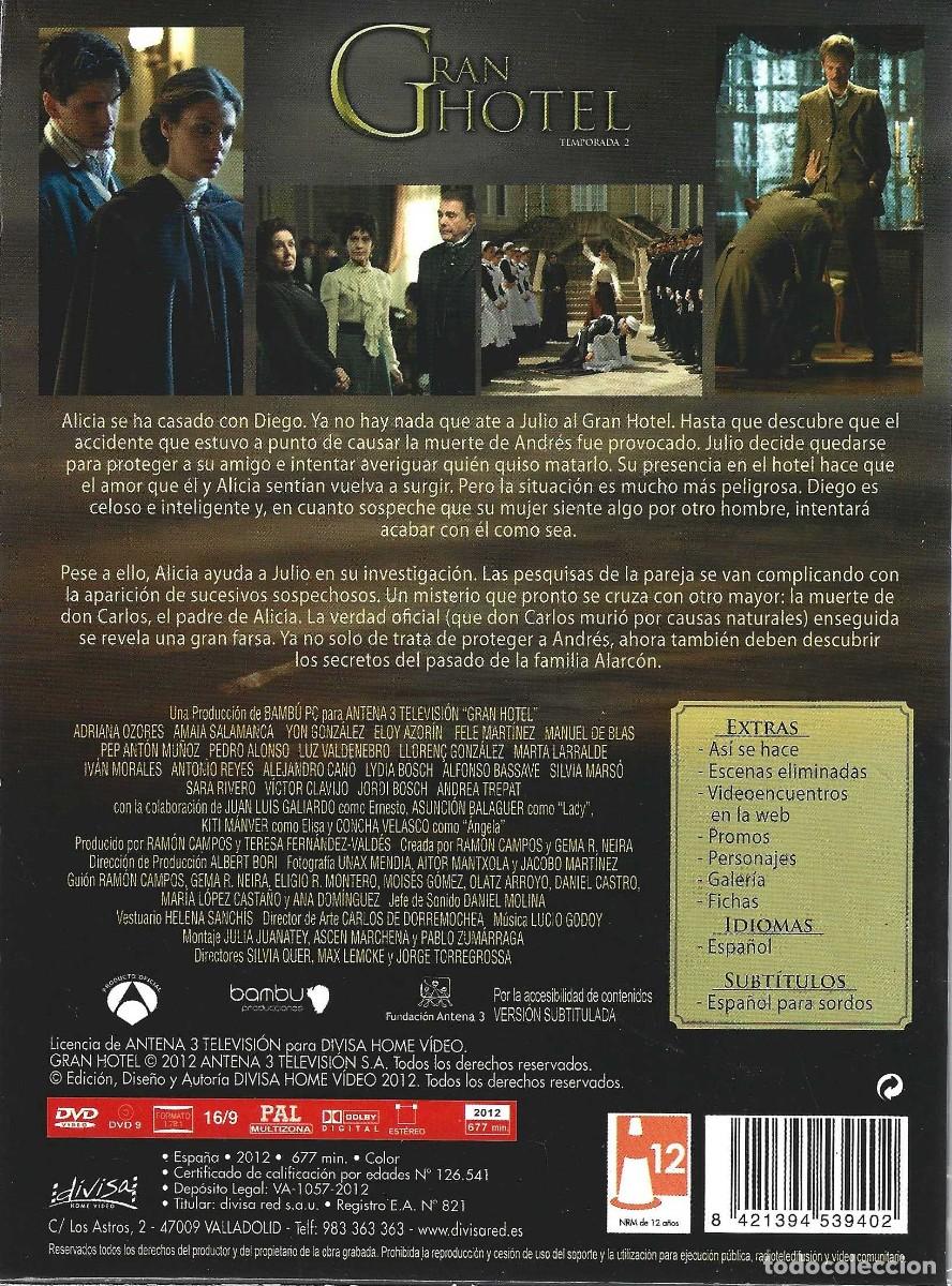 Series de TV: GRAN HOTEL TEMPORADA 2 (3 DVD) - Foto 2