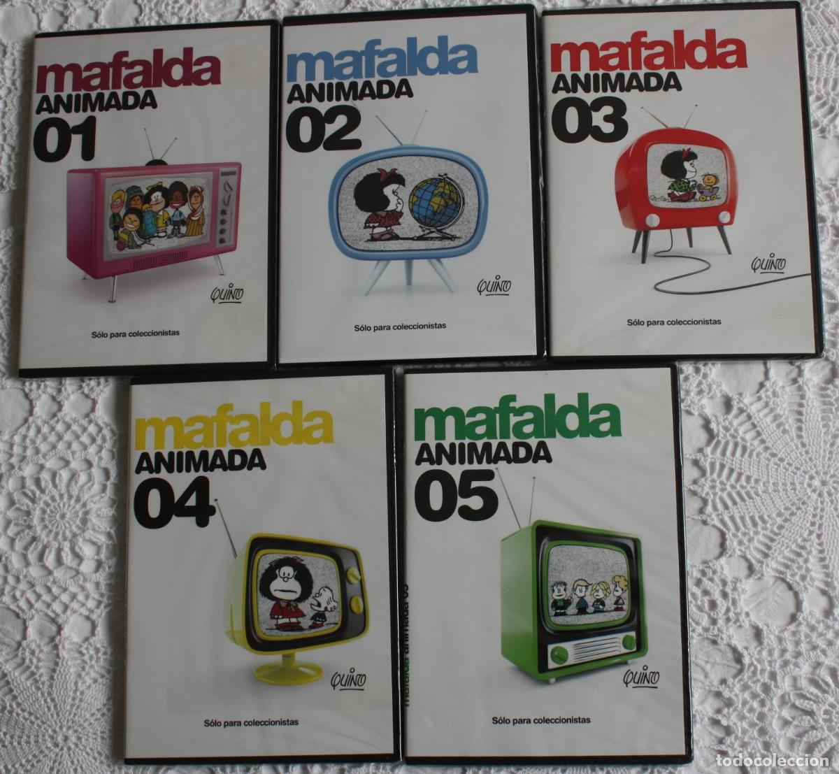 Series de TV: MAFALDA ANIMADA - CINCO DVDS - Foto 1