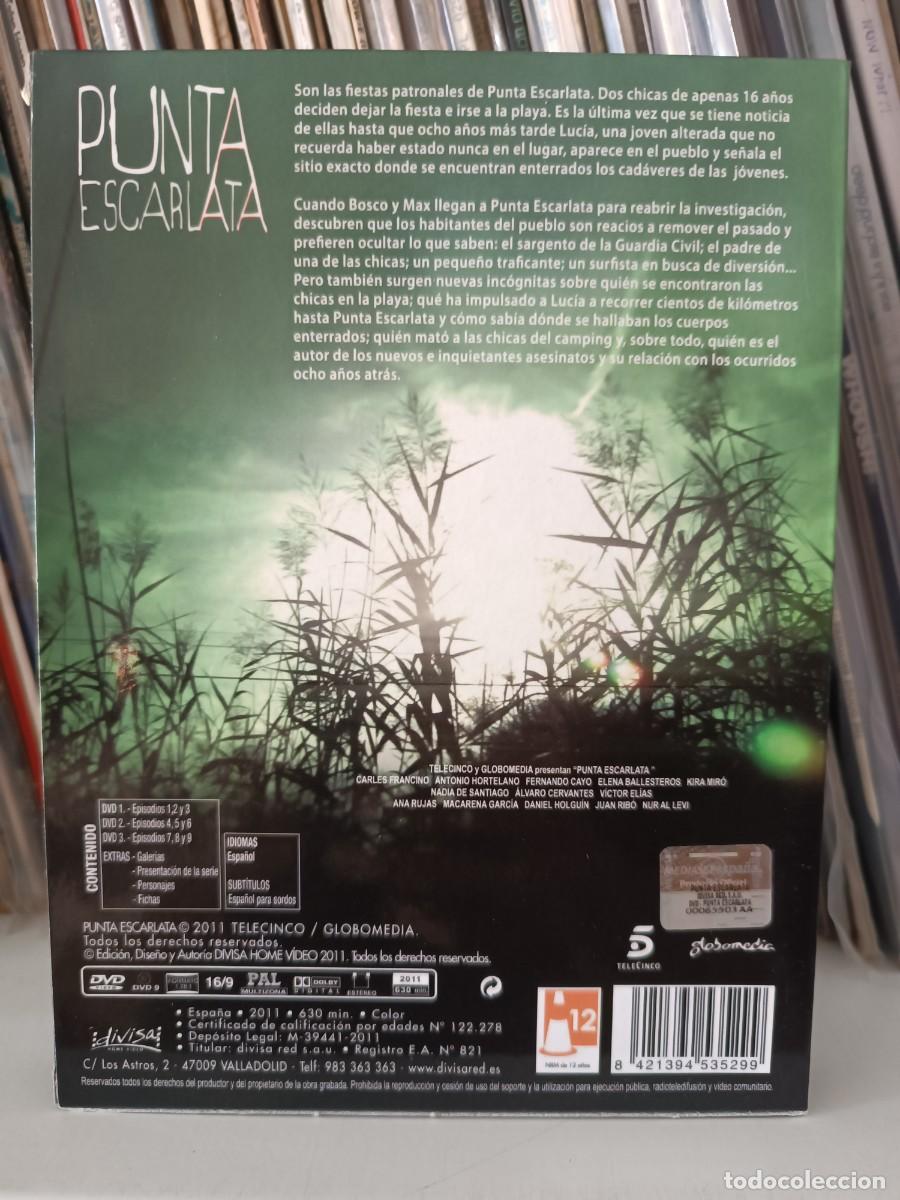 Series de TV: Punta Escarlata Digipack 3 Dvd - Foto 2
