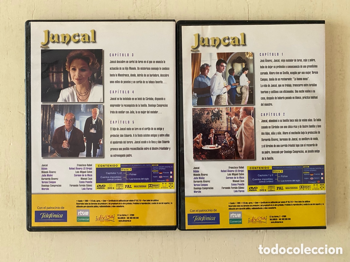Series de TV: Juncal. 2 DVD. Serie de TVE - Foto 2