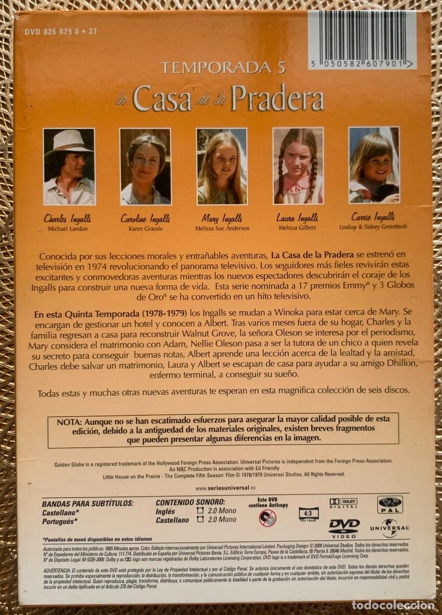 Series de TV: La casa de la pradera - TEMPORADA 5 - Foto 2