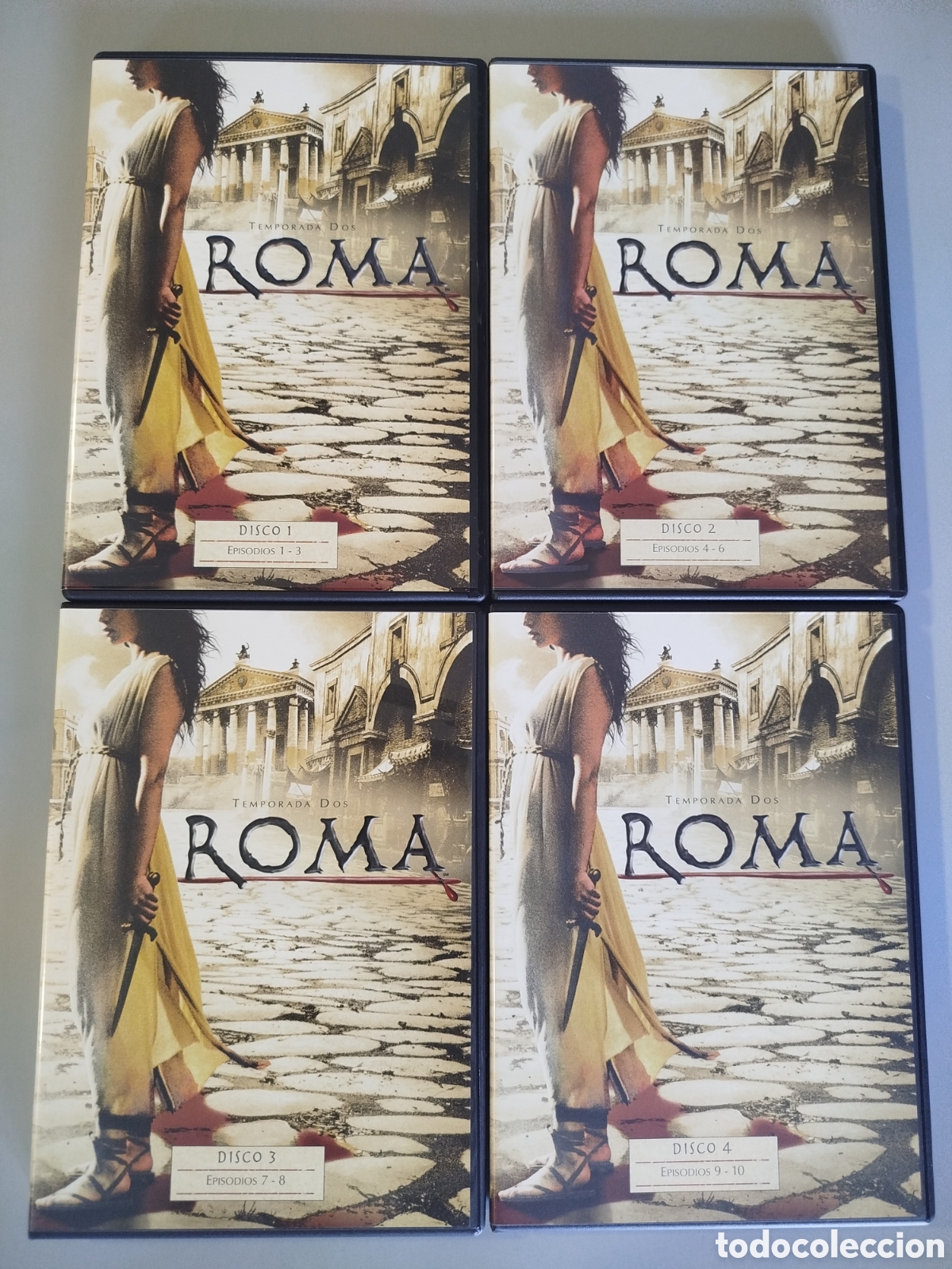 Series de TV: DVD SERIE ROMA COMPLETA TEMP 1 Y 2 - 8 DVDS - Foto 4