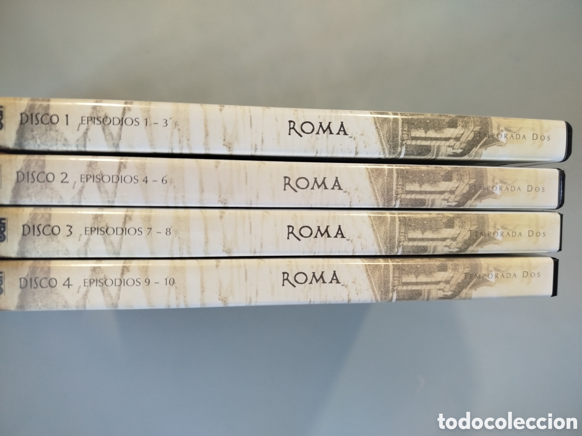 Series de TV: DVD SERIE ROMA COMPLETA TEMP 1 Y 2 - 8 DVDS - Foto 6