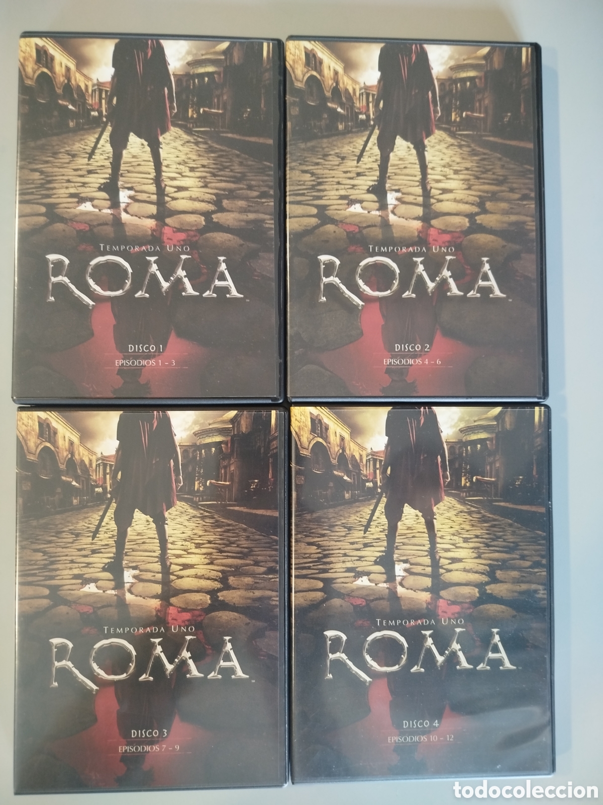 Series de TV: DVD SERIE ROMA COMPLETA TEMP 1 Y 2 - 8 DVDS - Foto 1