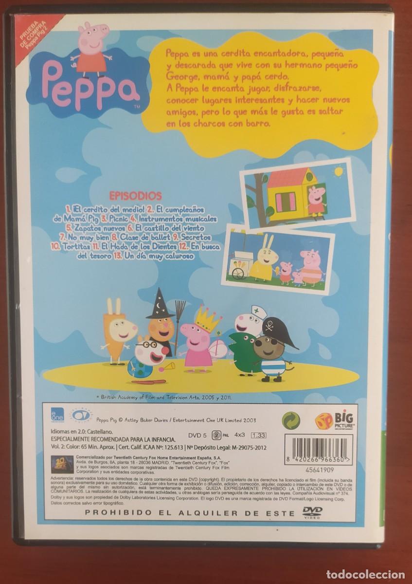 Series de TV: Peppa Pig: El cerdito del medio dvd - Foto 2