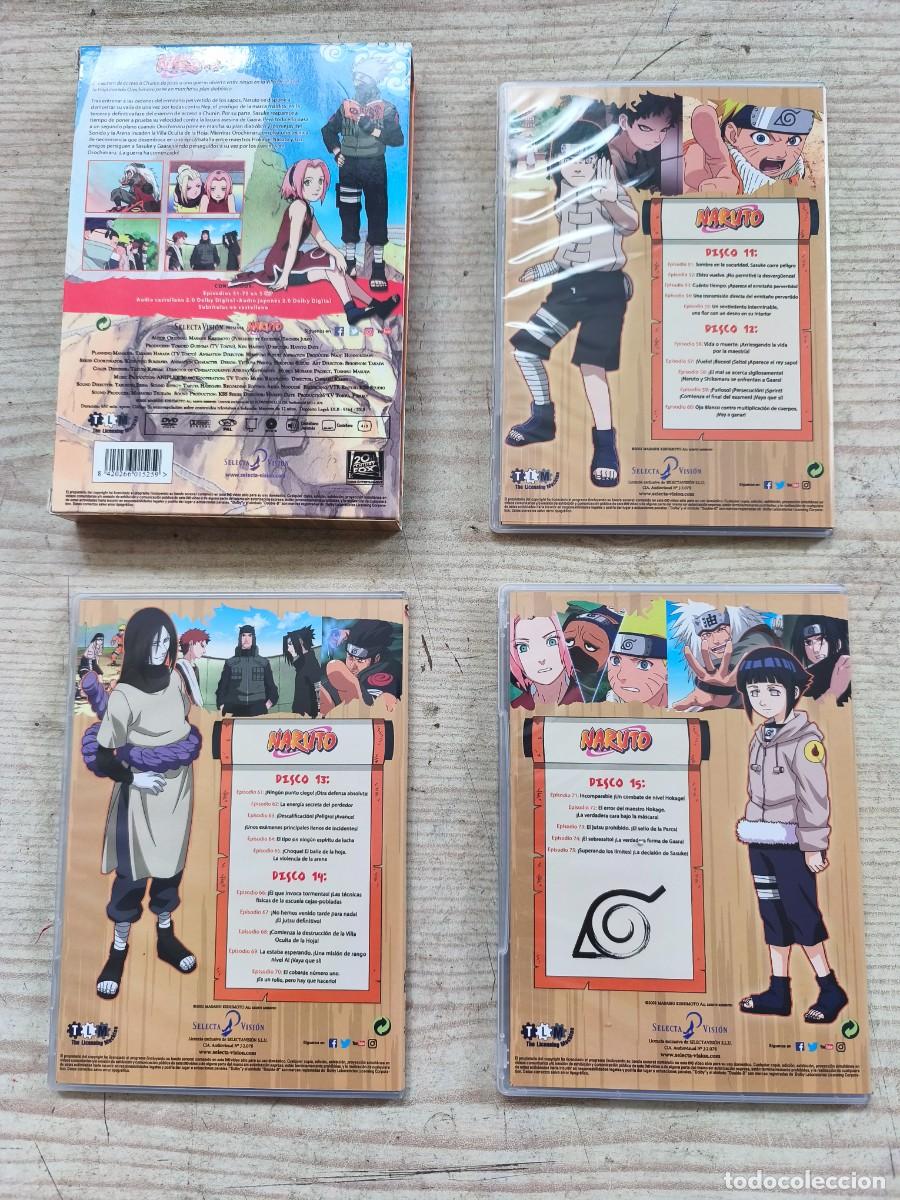 Series de TV: Naruto - Box 3 - Episodios 51 Al 75 - 5 DVD - Foto 2