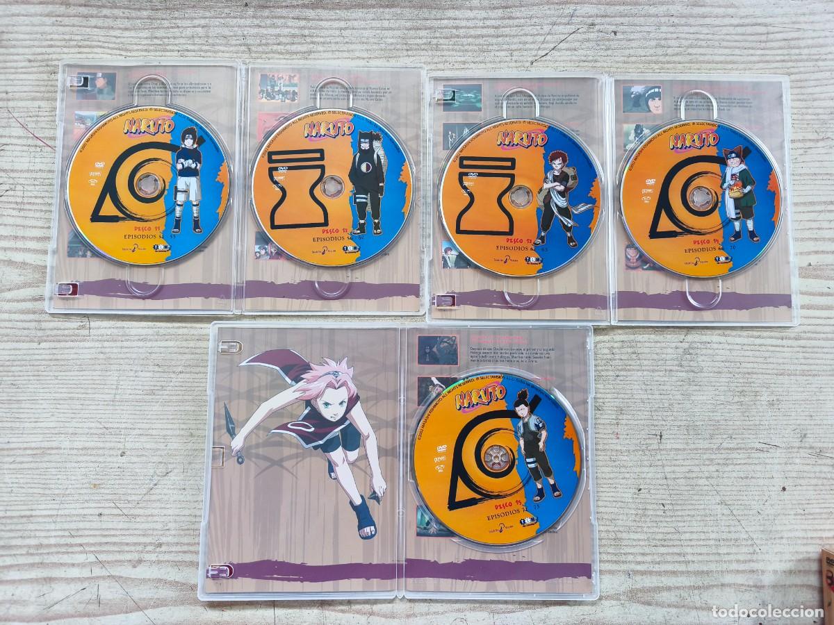 Series de TV: Naruto - Box 3 - Episodios 51 Al 75 - 5 DVD - Foto 3