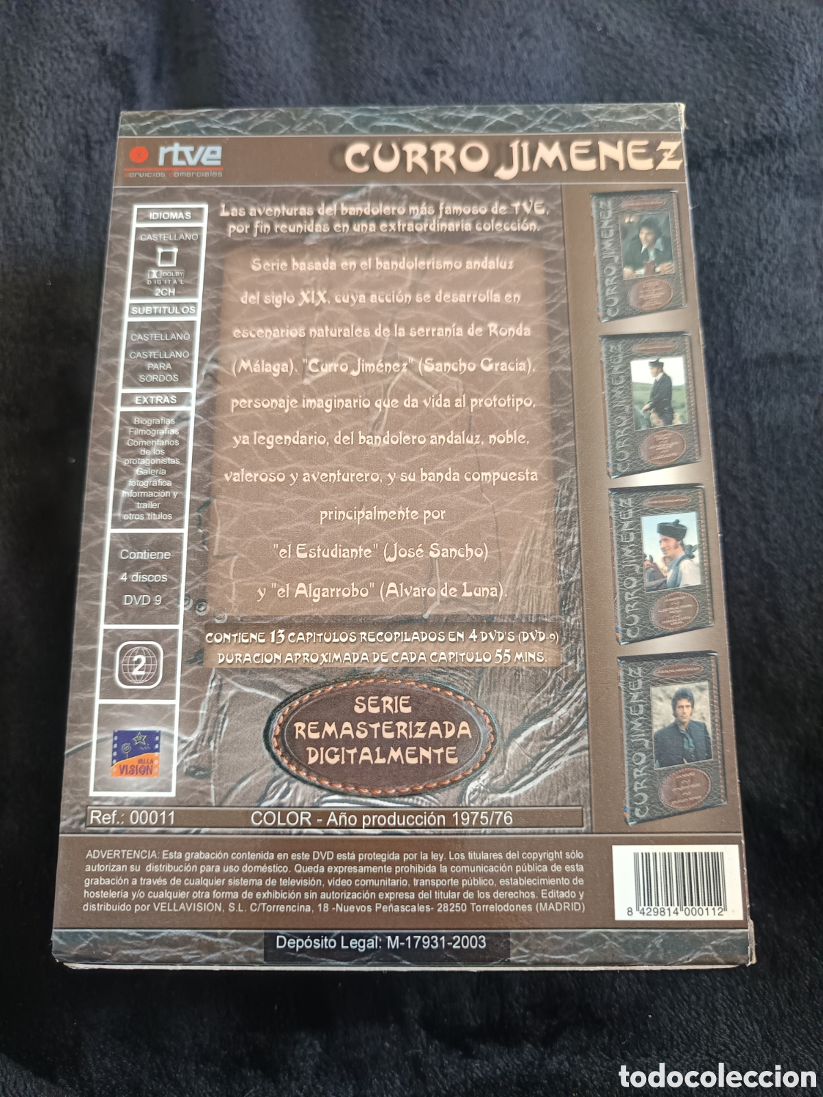 Series de TV: Curro Jim&eacute;nez. Primera temporada en dvd - Foto 2