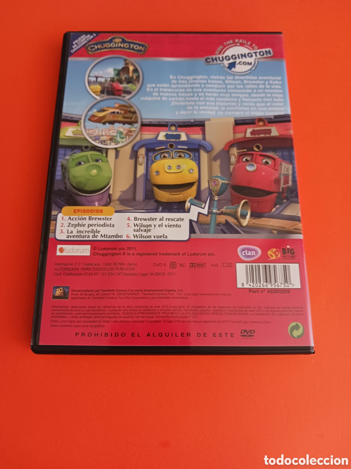 Series de TV: CHUGGINGTON. ! A TODA MAQUINA ! DVD. - Foto 6