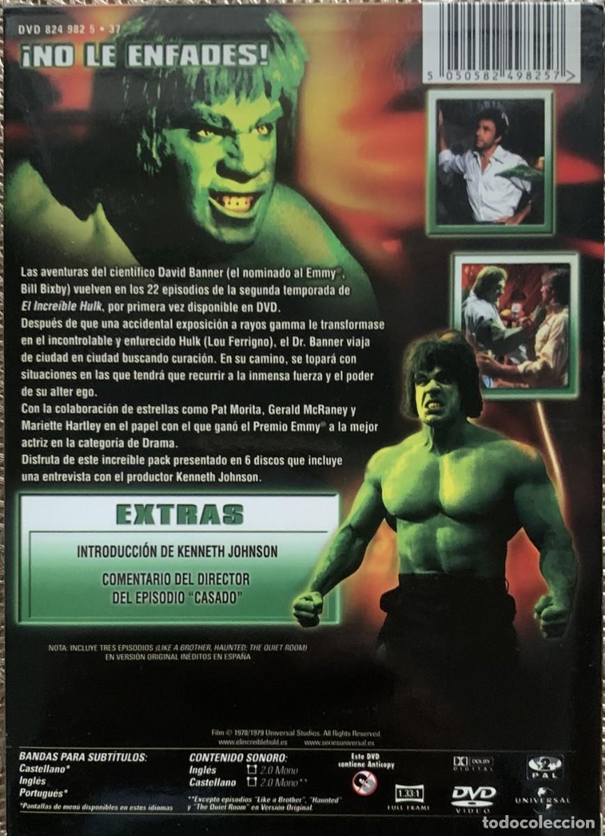 Series de TV: EL INCREIBLE HULK (Kenneth Johnson (Creador), 1978) - TEMPORADA 2 - Foto 2