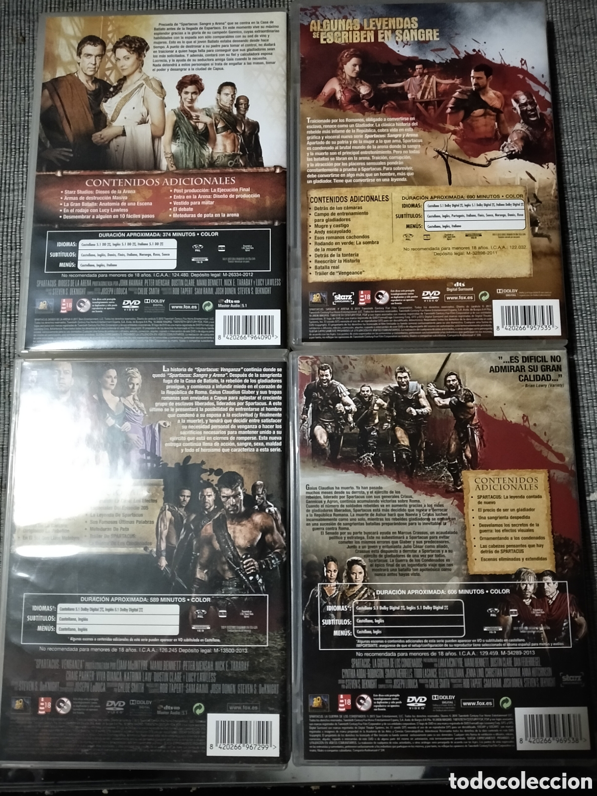 Series de TV: Spartacus - 4 temporadas - Foto 2