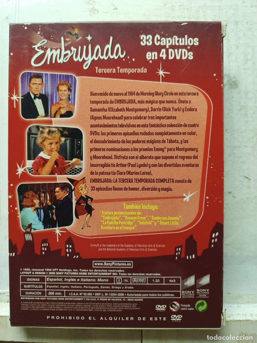 Series de TV: Embrujada - Temporada 3 (4 Discos) DVD - Foto 2