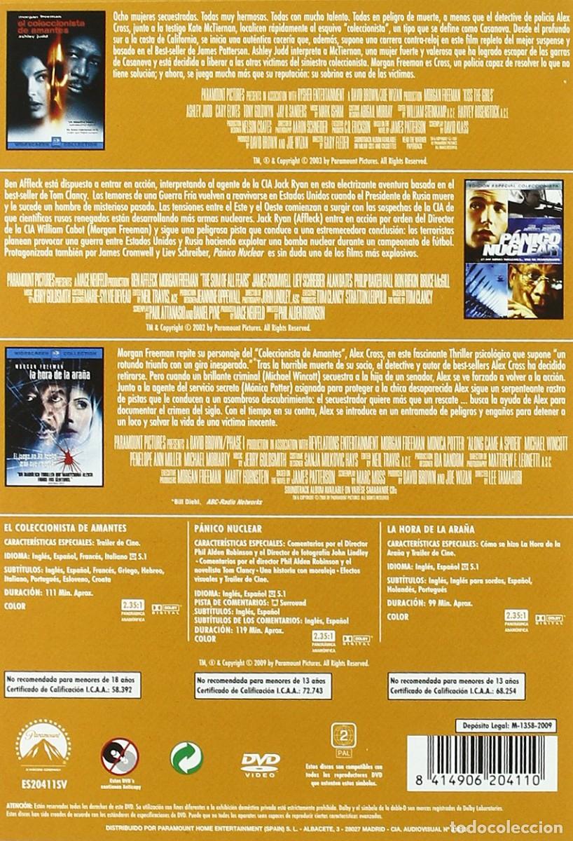 Series de TV: Triple Pack Morgan Freeman 3 X DVD - Foto 2