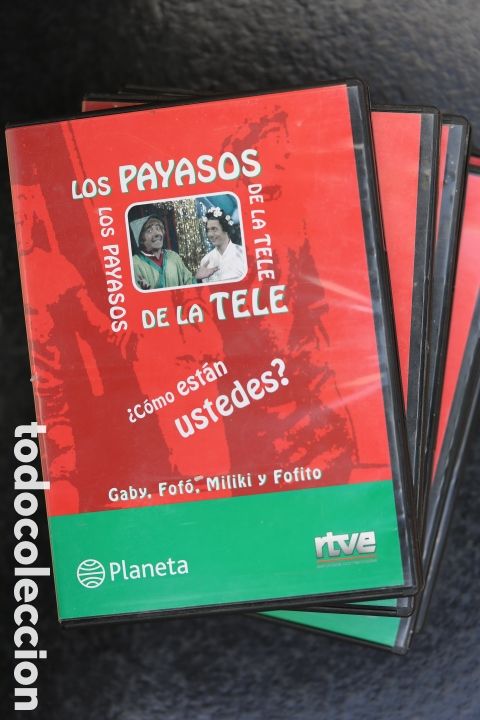 Series de TV: 5 DVD. LOS PAYASOS DE LA TELE - Colecci&oacute;n COMPLETA - 5 discos. Como nuevo.
