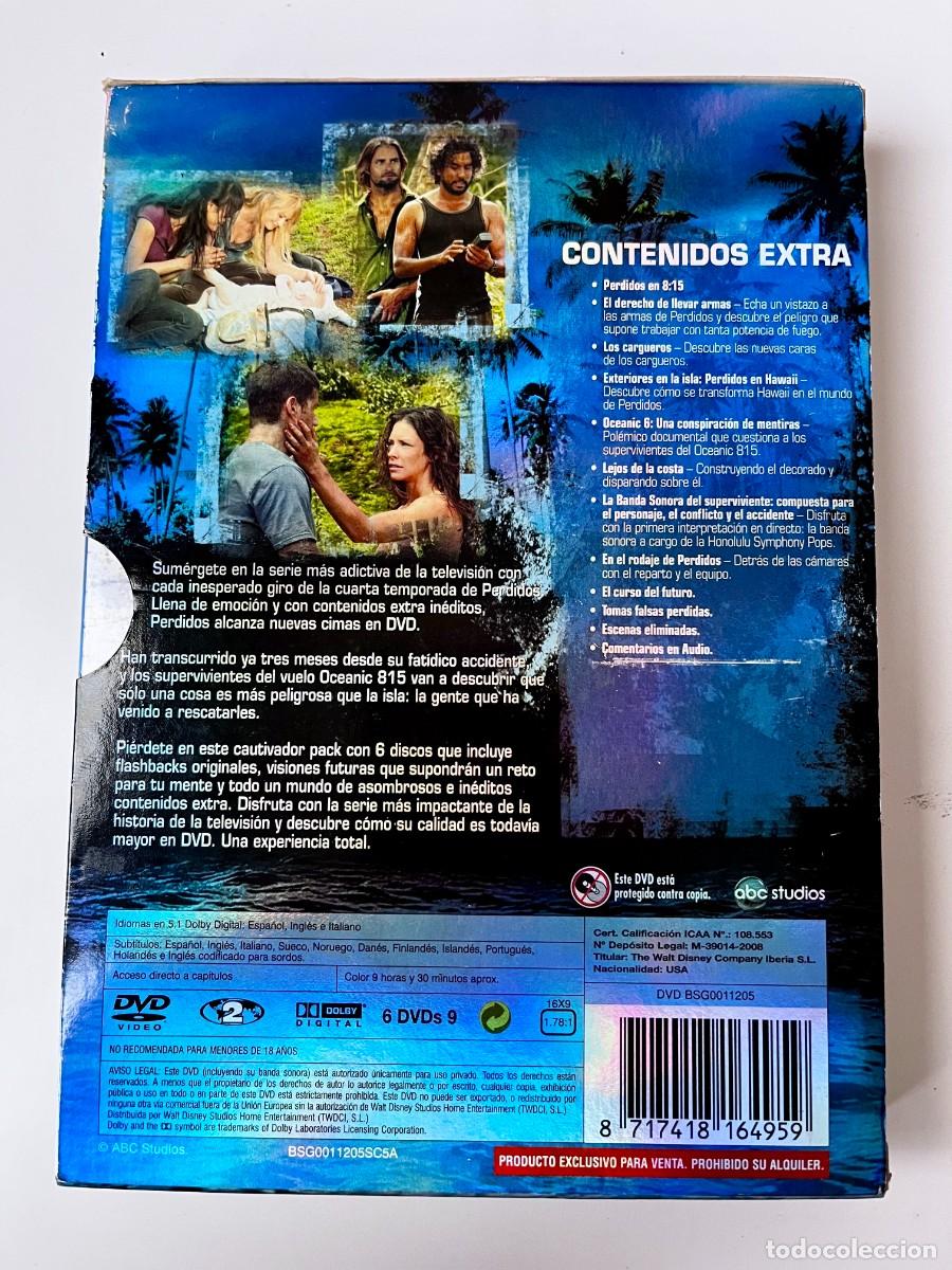 Series de TV: PERDIDOS TEMPORADA 4 COMPLETA 6DVD LOST - Foto 2