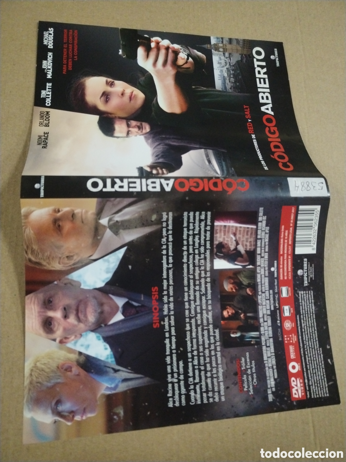 Series de TV: Car&aacute;tula Oirginal. C&oacute;digo abierto. DVD - Foto 1