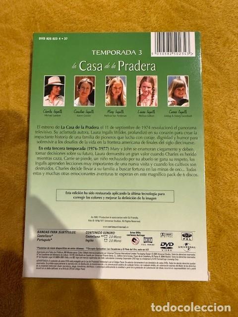 Series de TV: LA CASA DE LA PRADERA - TEMPORADA 3 COMPLETA - DVD - Foto 2