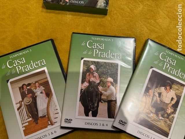 Series de TV: LA CASA DE LA PRADERA - TEMPORADA 3 COMPLETA - DVD - Foto 3