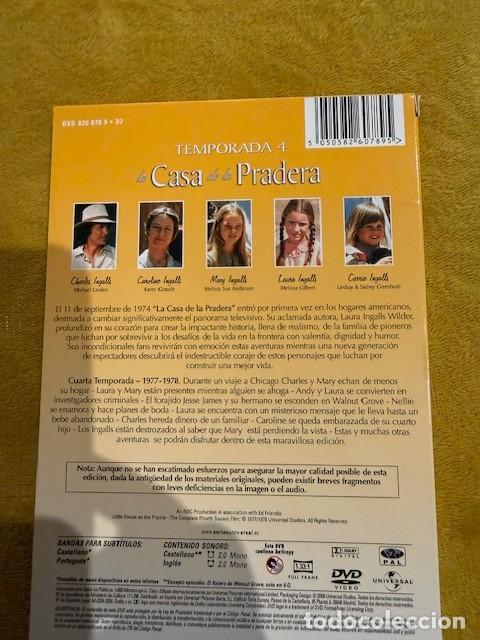Series de TV: LA CASA DE LA PRADERA - TEMPORADA 4 COMPLETA - DVD - Foto 2