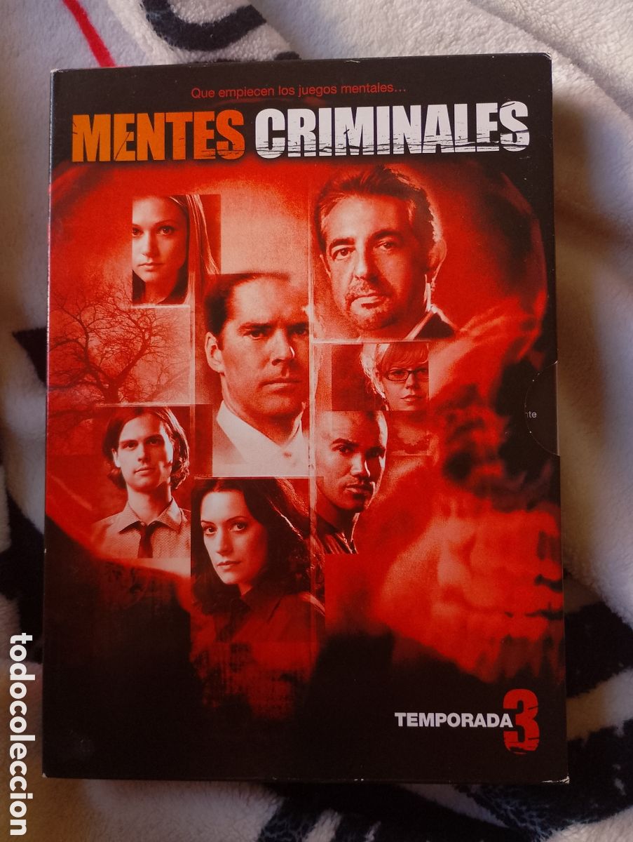 Series de TV: Mentes Criminales Temporada 3 DVD Mentes Criminales Serie Mentes Criminales DVD