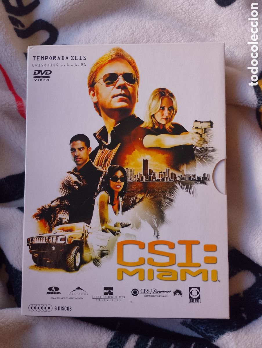 Series de TV: CSI Miami Temporada 6 CSI Miami Serie CSI Miami Temporada CSI Miami DVD CSI Serie CSI DVD