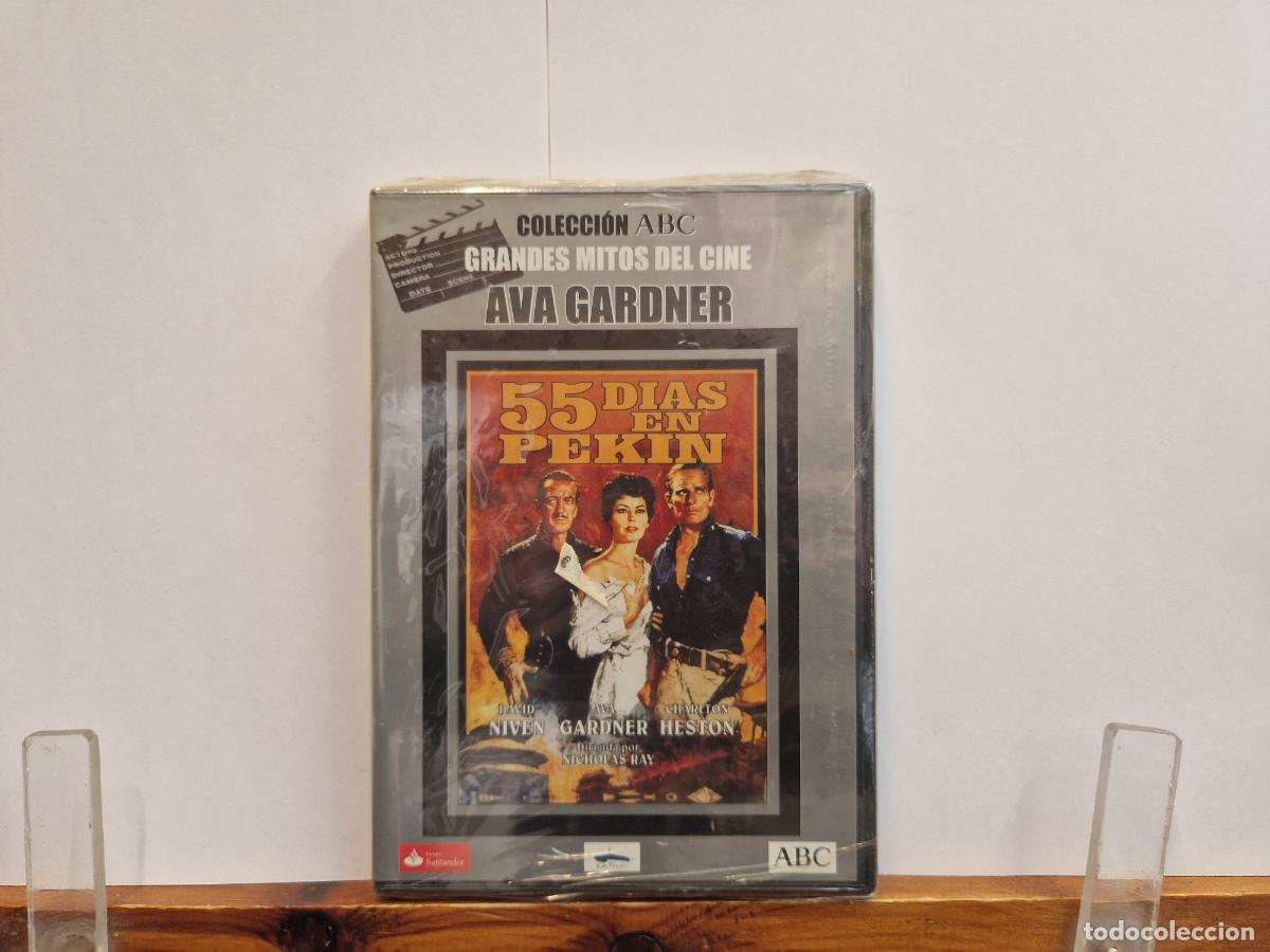 Series de TV: DVD. GRANDES MITOS DEL CINE. AVA GARDNER. 55 DIAS EN PEKIN. DAVID NIVEN.