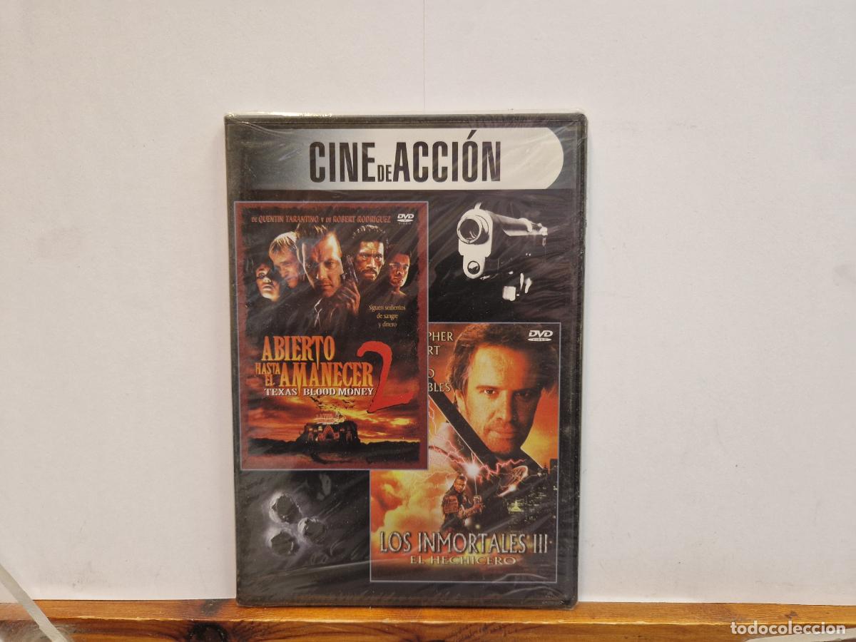 Series de TV: DVD. CINE DE ACCION. ABIERTO HASTA EL AMANECER 2. LOS INMORTALES III.