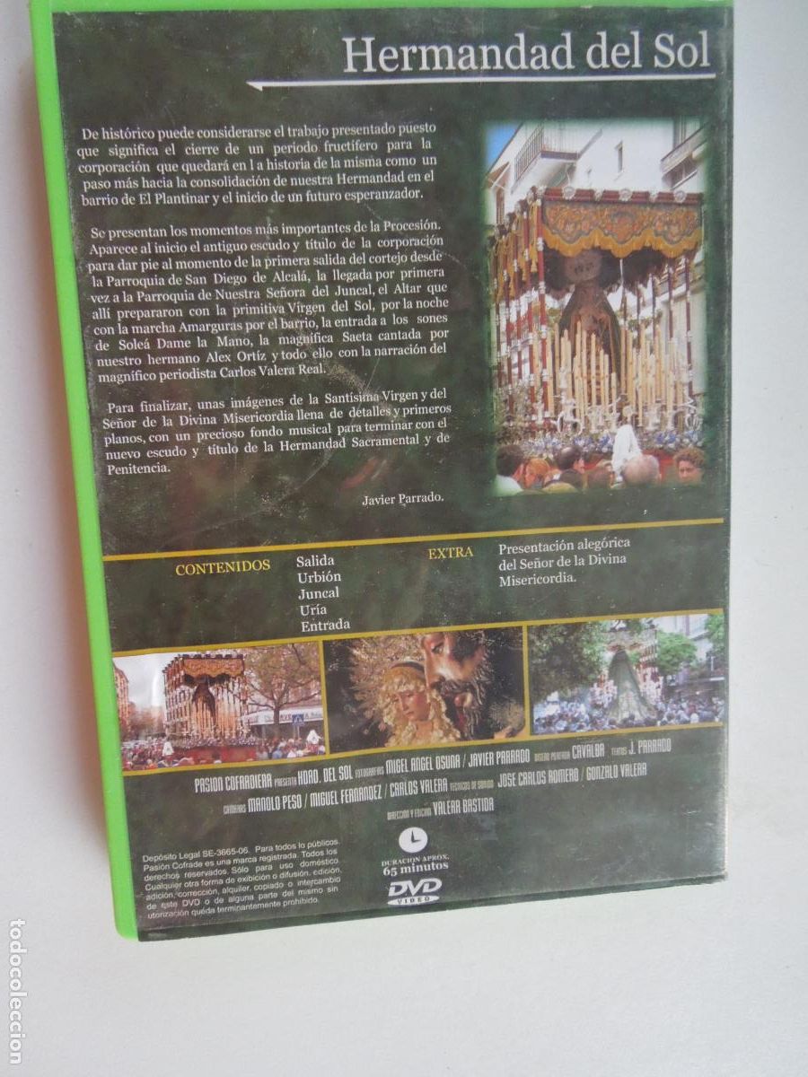 Series de TV: PASION COFRADE ,HERMANDAD DEL SOL - DVD - Foto 3