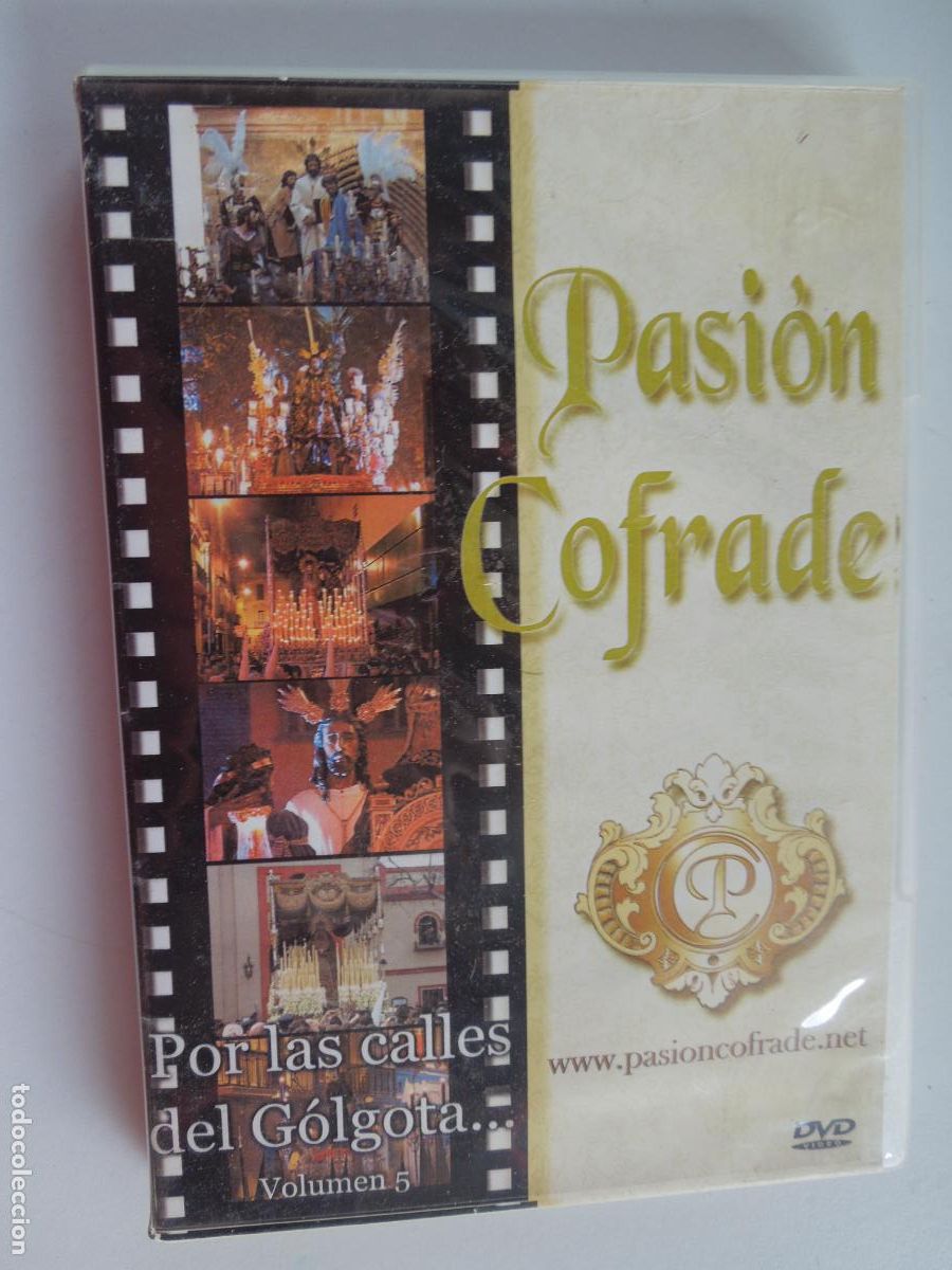 Series de TV: PASION COFRADE -POR LAS CALLES DEL G&Oacute;LGOTA - VOLUMEN 5 - DVD