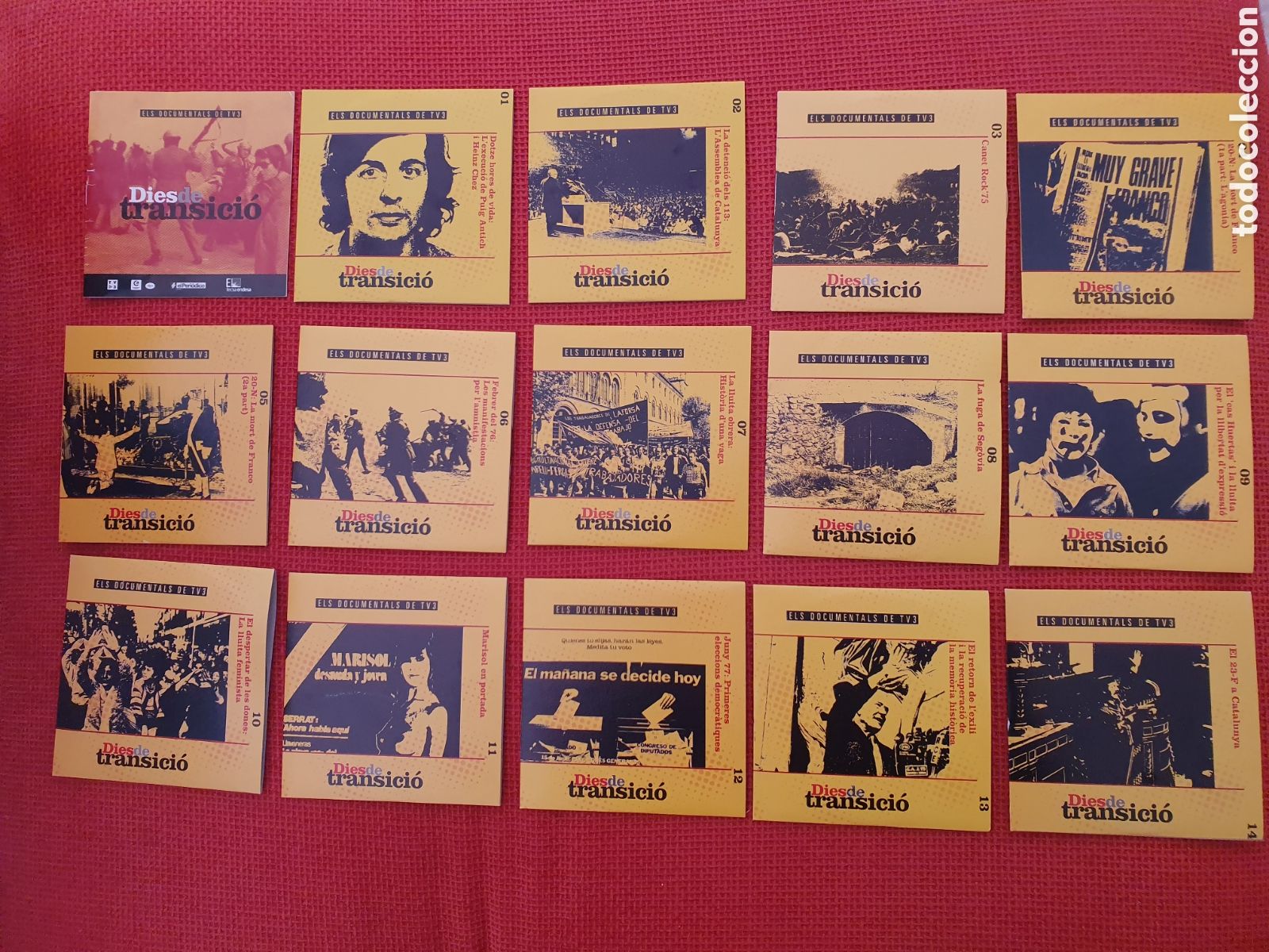 Series de TV: DVD Dies de transici&oacute; 14 DVD i llibret - Els documentals de TV3