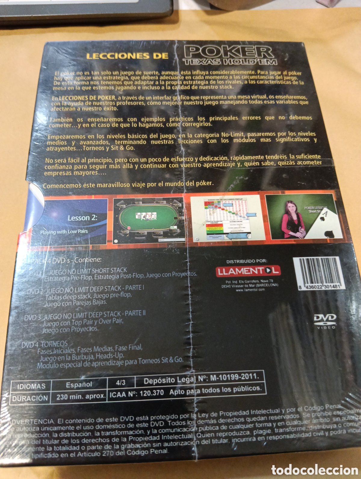 Series de TV: Lecciones de Poker DVD PRECINTADO - Foto 2