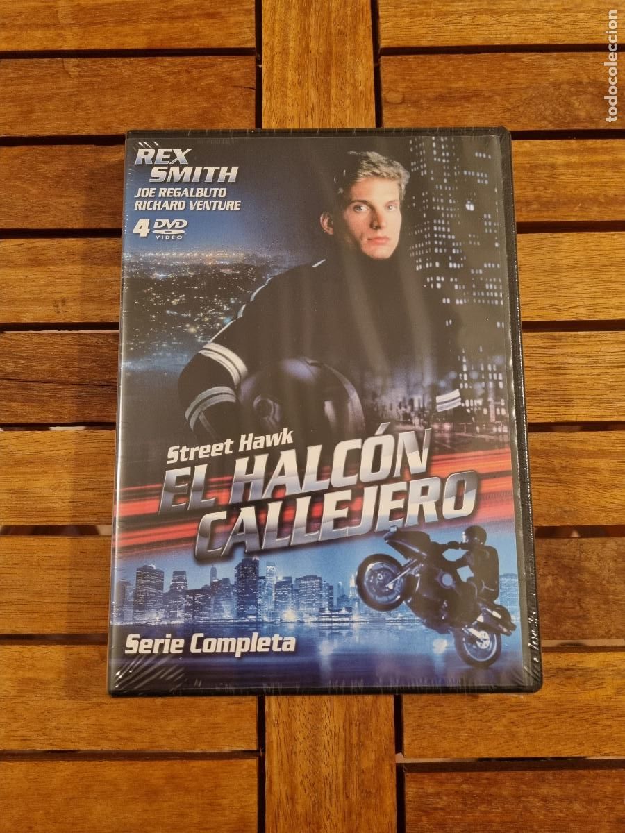 Series de TV: El Halc&oacute;n Callejero - Serie completa - DVD nuevo - Street Hawk