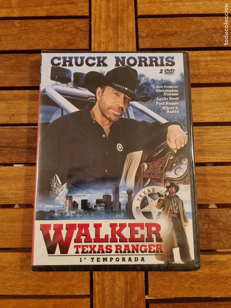 Series de TV: Walker Texas Ranger - 1&ordf; temporada - DVD nuevo - Chuck Norris