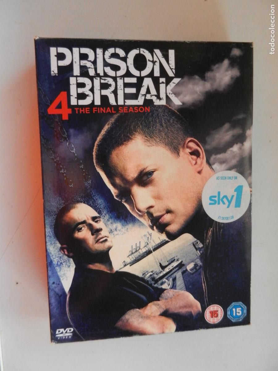 Series de TV: PRISION BREAK - 4FINAL SEASON - DVD - INGLES 7 DVD,S - Wentworth Miller- Amaury Nolasco