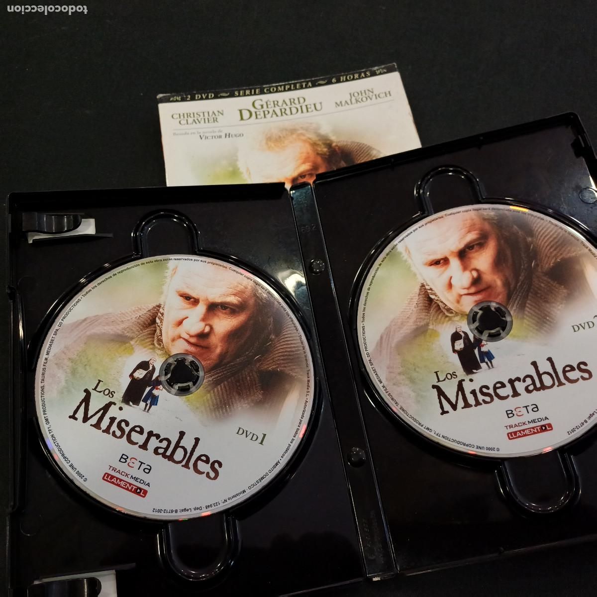 Series de TV: LOS MISERABLES/SERIE COMPLETA/DVD 2 DISCOS. - Foto 2