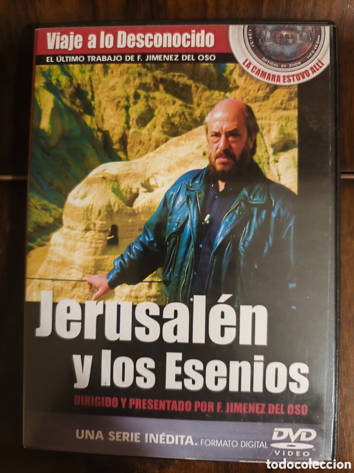 Series de TV: Viaje a lo desvonocido. Jerusal&eacute;n y los Esenios. Fernando Jim&eacute;nez del Oso. DVD
