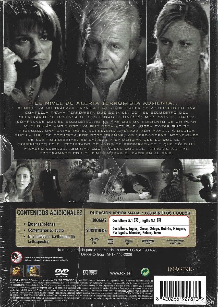Series de TV: 24 CUARTA TEMPORADA COMPLETA (PRECINTADO) - Foto 2