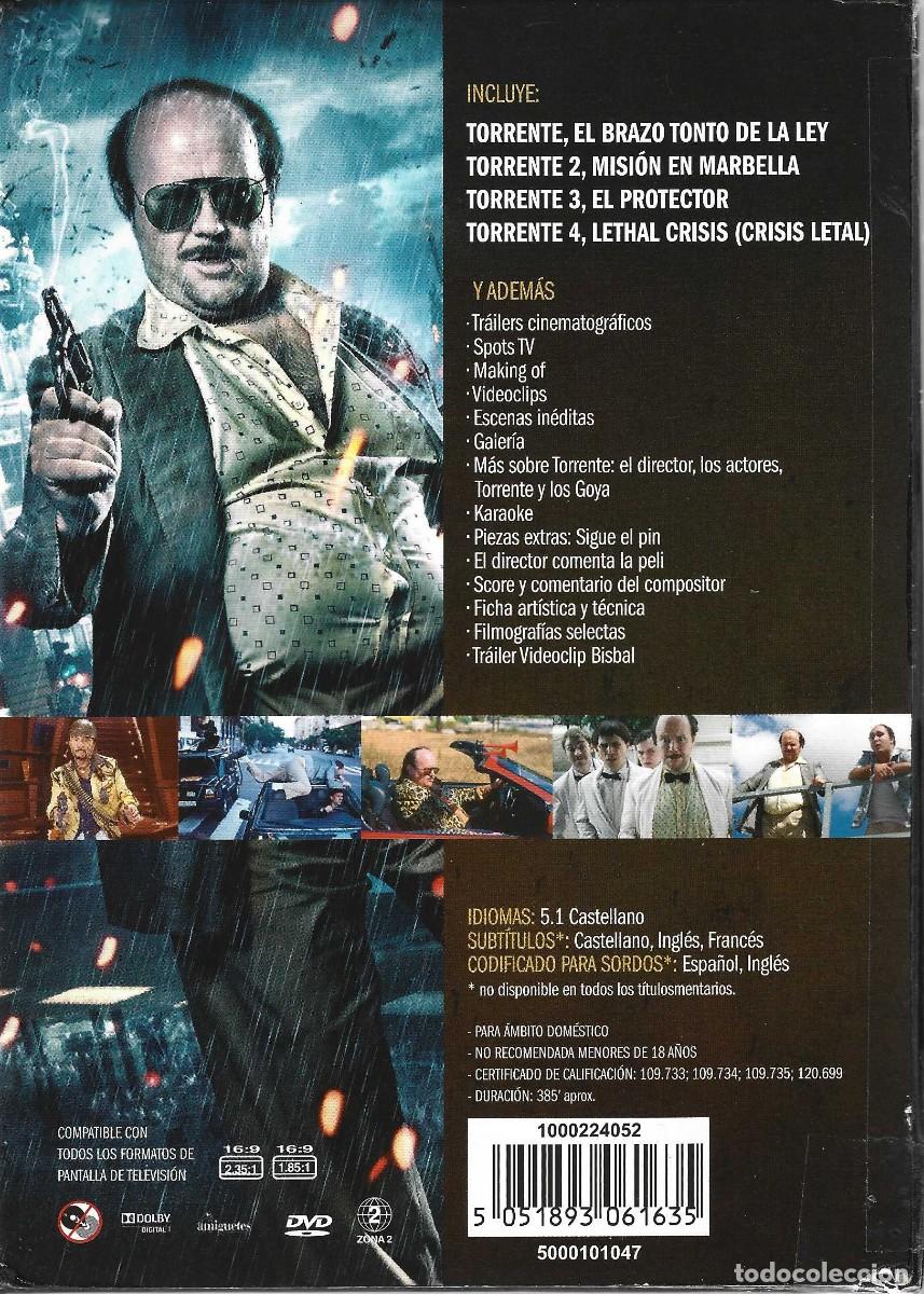 Series de TV: TORRENTE LA SAGA 1 - 4 (4 DVD) - Foto 3