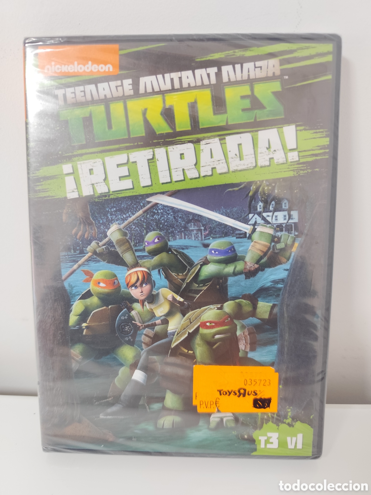 Fernsehserien: DVD SERIE TORTUGAS NINJA -- RETIRADA -- EN BLISTER, NUEVO (Nickelodeon/Viacom, 2015)