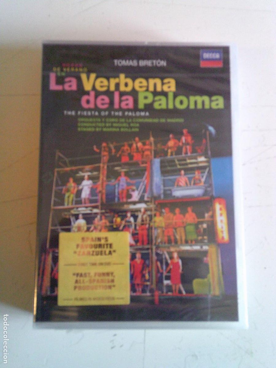 Series de TV: DVD Noche de verano en La verbena de la paloma Precintada